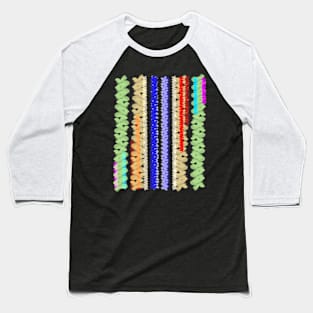 abstract stripes pattern Baseball T-Shirt